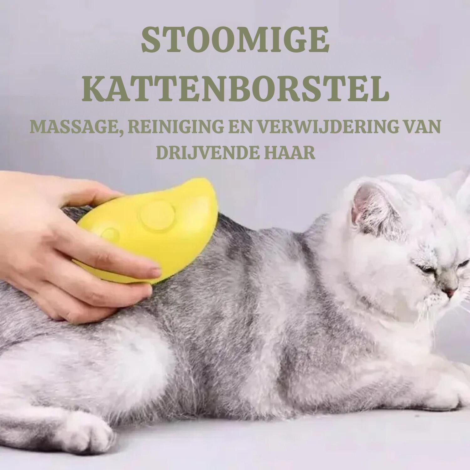 Vergelijking Stoom Kattenborstel en Kattenhaar